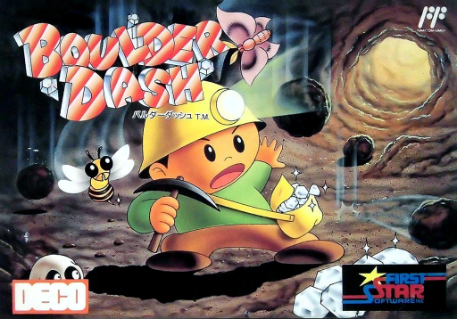 Boulder Dash (Japan) box art